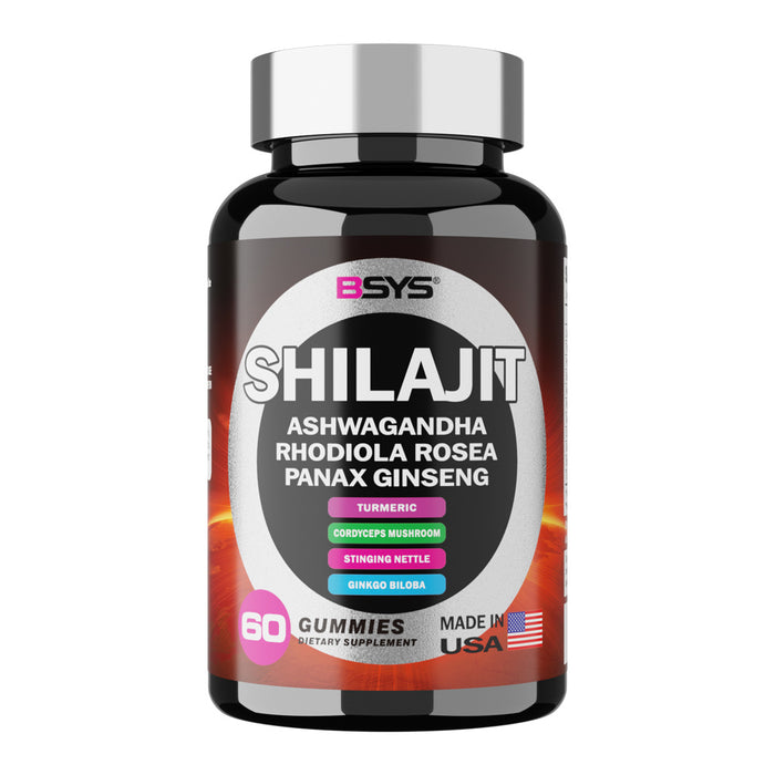 BSYS 8IN1 SHILAJIT GUMMIES 60'S -eclattrade