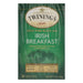 Twinings Tea Breakfast Tea - Irish - Case Of 6 - 20 Bags.