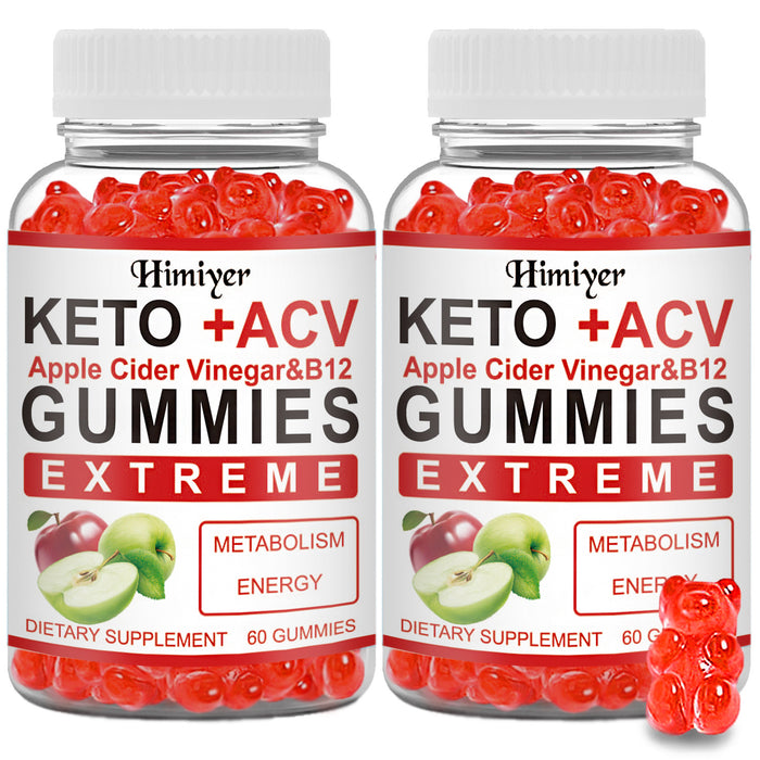 KETO +ACV Apple Cider Vinegar &B12 GUMMIES