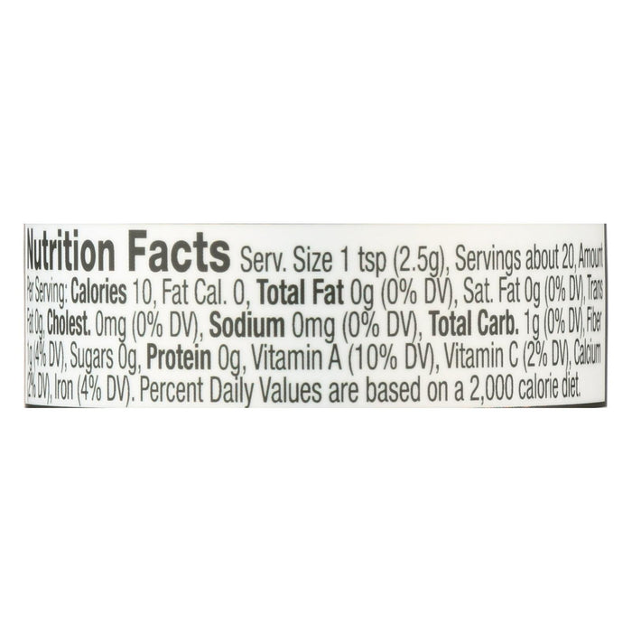 Frontier Herb Tandori Masala Seasoning - Organic - 1.8 Oz.