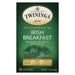 Twinings Tea Breakfast Tea - Irish - Case Of 6 - 20 Bags.