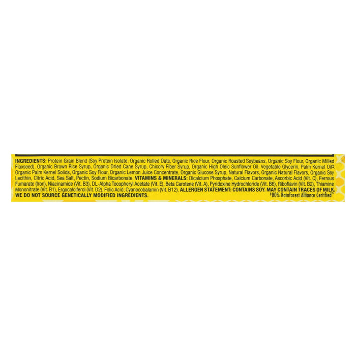 Clif Bar Luna Bar - Organic Lemon Zest - Case Of 15 - 1.69 Oz.
