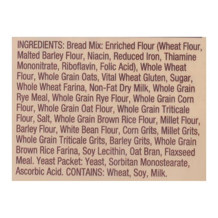 Bob's Red Mill - Bread Mix 10 Grain - Case Of 4-19 Oz.