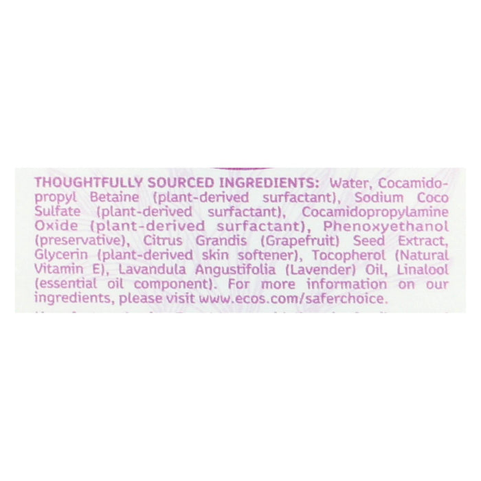 Earth Friendly Hand Soap - Lavender - Case Of 6 - 17 Fl Oz