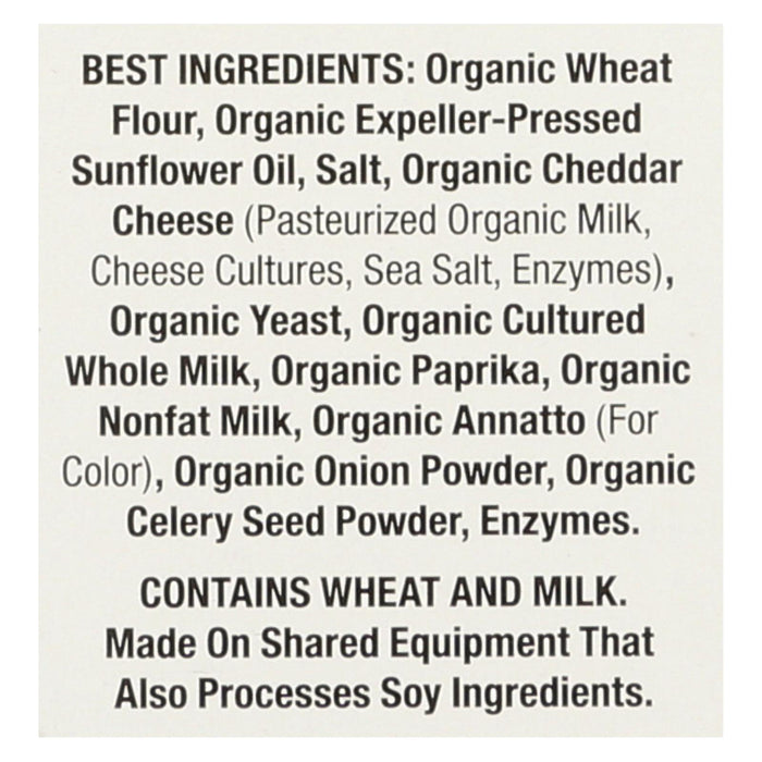 Annie's Homegrown Organic Bunnies Crackers - Cheddar - Case Of 6 - 11.25 Oz.