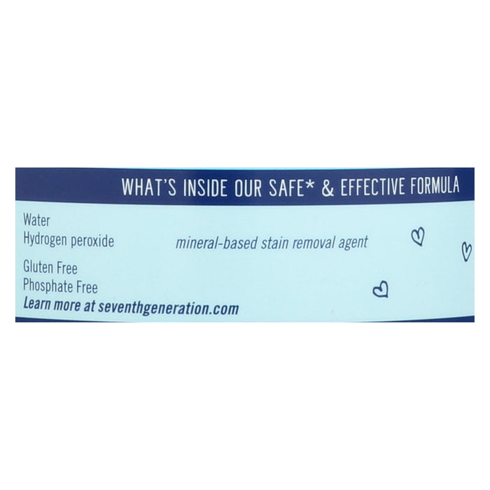 Seventh Generation Chlorine Free Bleach - Free And Clear - Case Of 6 - 64 Fl Oz