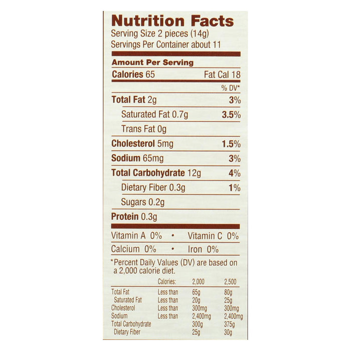 Absolutely Gluten Free - Flatbread - Original - Case Of 12 - 5.29 Oz