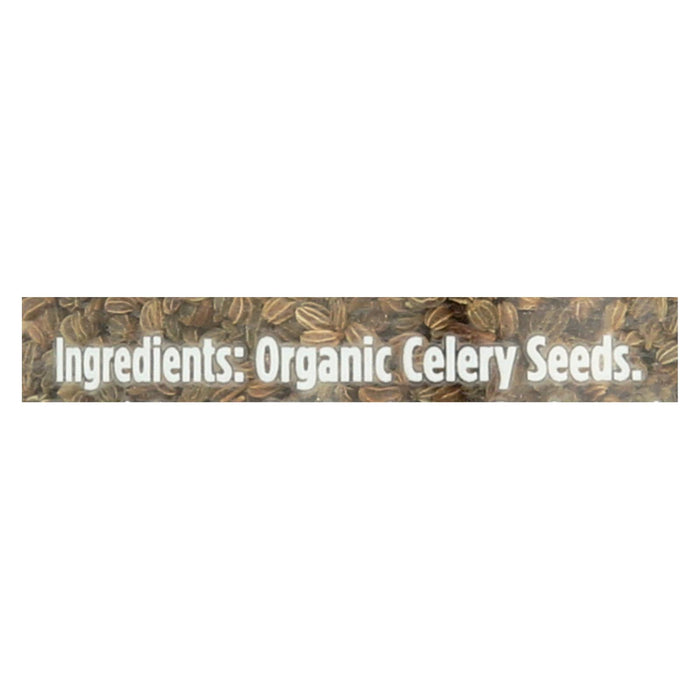 Spicely Organics - Organic Celery Seeds - Case Of 3 - 1.4 Oz