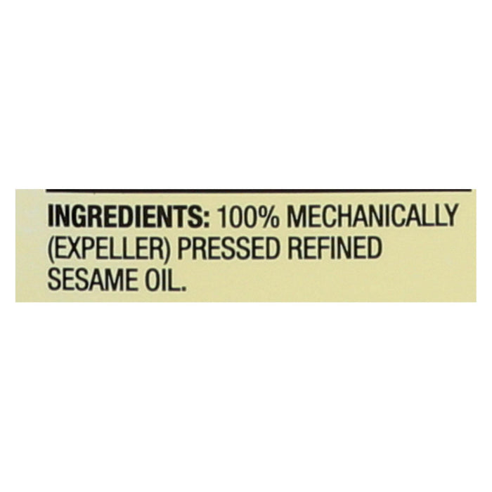 Spectrum Naturals Refined Sesame Oil - Case Of 12 - 16 Fl Oz
