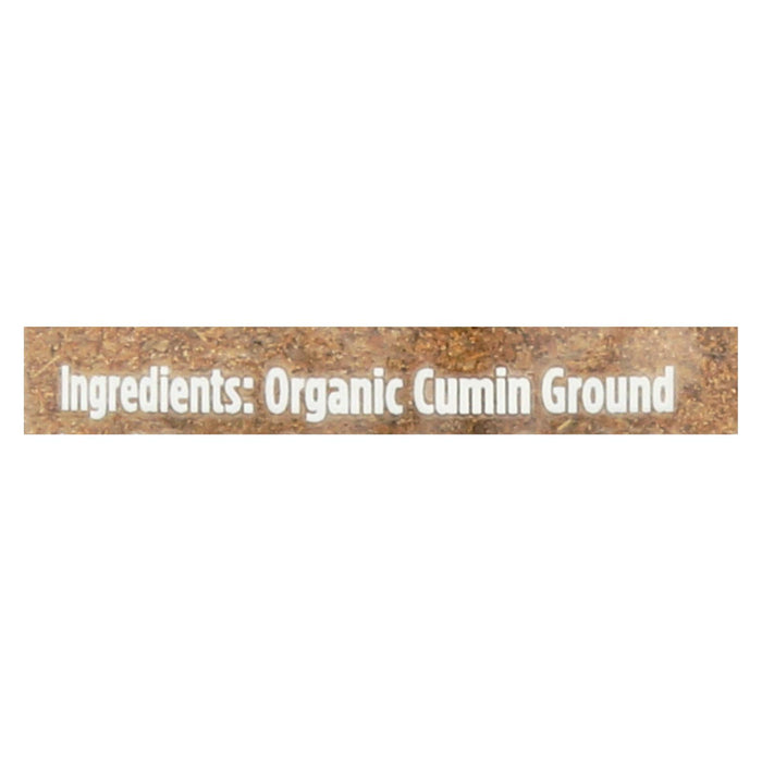 Spicely Organics - Organic Cumin - Ground - Case Of 3 - 1.7 Oz