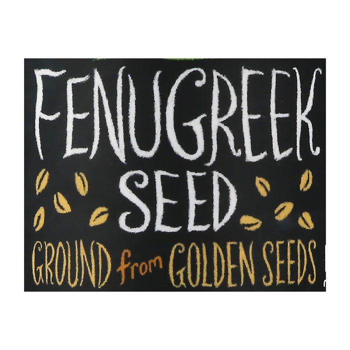 Frontier Herb Fenugreek Seed - Organic - Ground - 2.24 Oz.