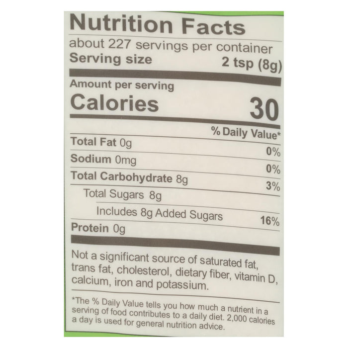 Wholesome Sweeteners Sugar -Organic - Turbinado - Raw Cane - 64 Oz - Case Of 6