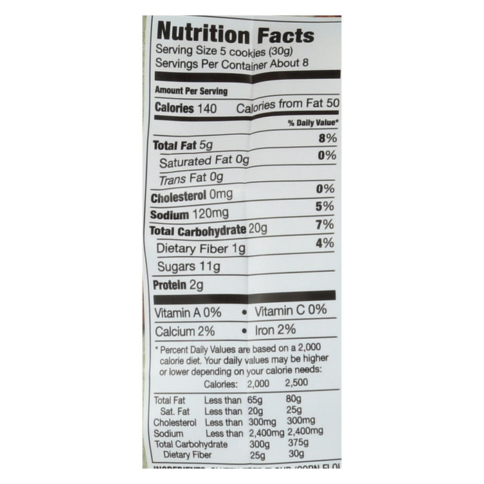 Midel Cookies - Ginger Snaps - Case Of 8 - 8 Oz.