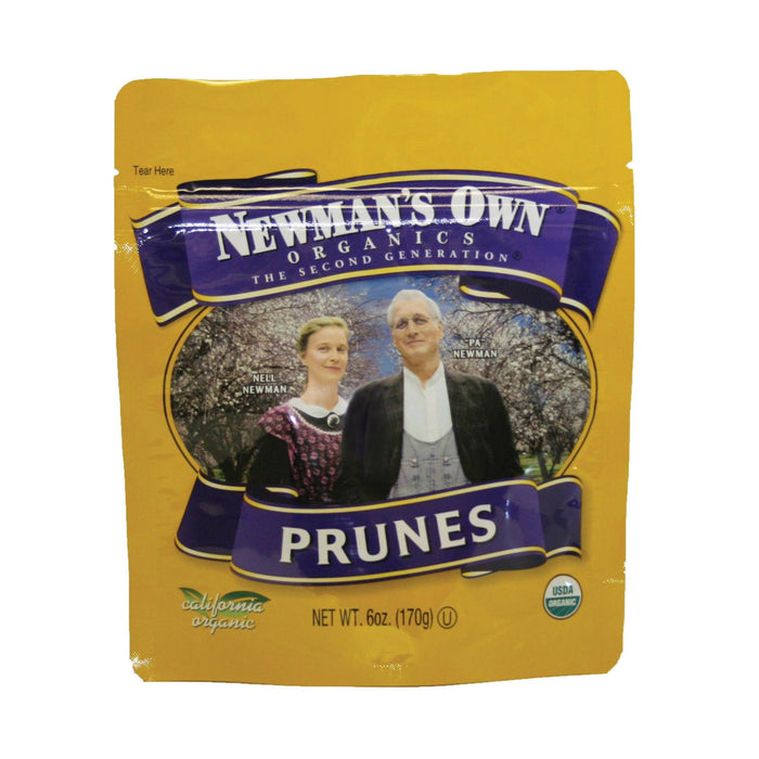 Newman's Own Organics Pitted Prunes - Organic - Case Of 12 - 6 Oz.