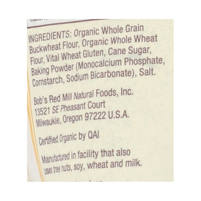 Bob's Red Mill - Pancake/waffle Bckwht - Case Of 4 - 24 Oz.