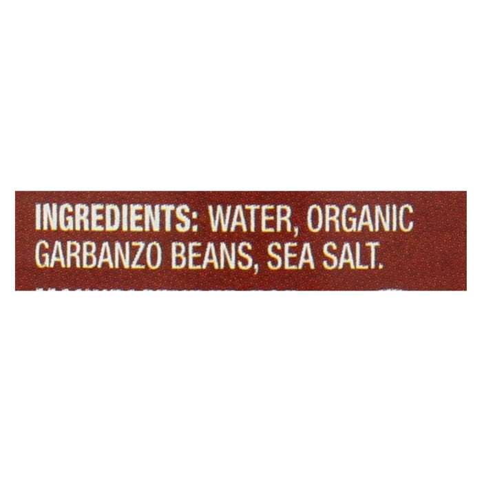 Westbrae Foods Organic Garbanzo Beans - Case Of 12 - 15 Oz