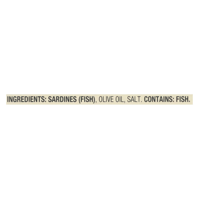 Season Sardines In Olive Oil  - Case Of 12 - 4.375 Oz