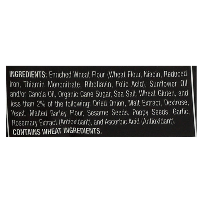 Stacy's Pita Chips Bagel Chips -Everything - Case Of 12 - 7 Oz