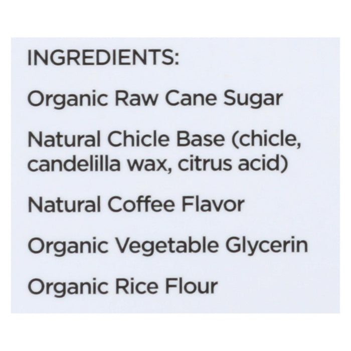 Simply Gum All Natural Gum -Coffee - Case Of 12 - 15 Count