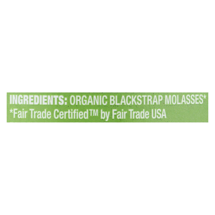 Wholesome Sweeteners Organic Molasses -Liquid Sweetener - Case Of 12 - 32 Oz.