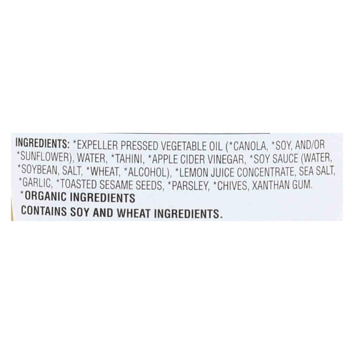 Annie's Naturals Organic Dressing Goddess - Case Of 6 - 8 Fl Oz