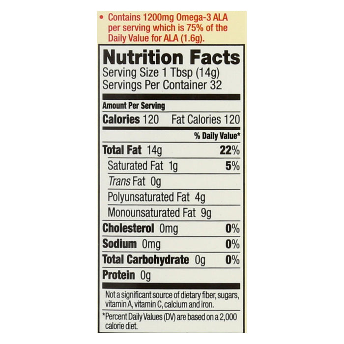 Spectrum Naturals Organic Refined Canola Oil -Case Of 12 - 16 Fl Oz.