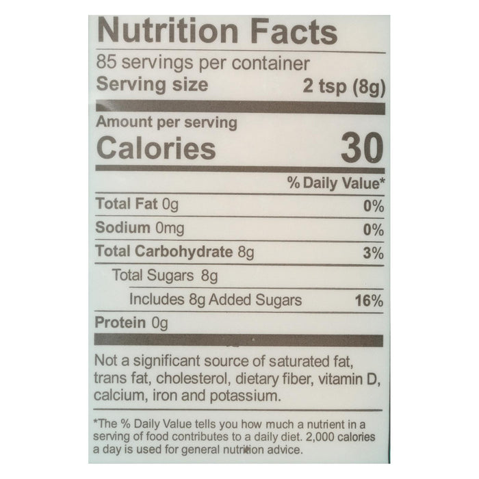 Wholesome Sweeteners Sugar - Natural Cane - Fair Trade - 1.5 Lbs - Case Of 12 .