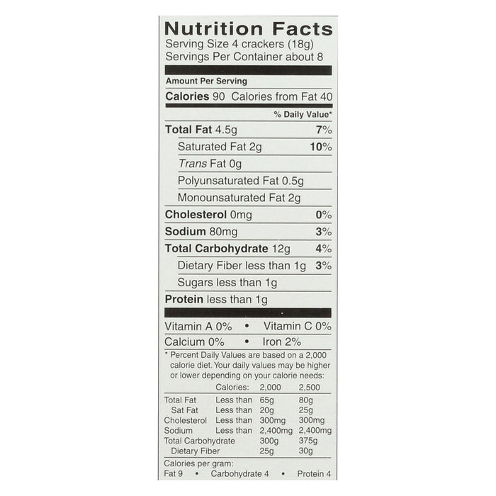 Breton/dare - Crackers - Original With Flax - Case Of 6 - 4.76 Oz