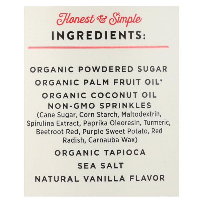 Miss Jones Baking Co. Confetti Pop Frosting  - Case Of 6 - 11.98 Oz.