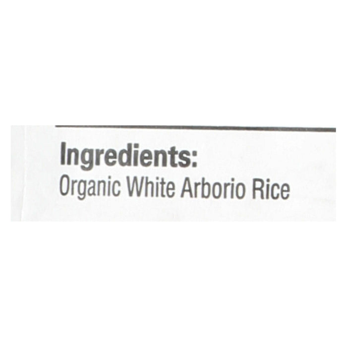 Lundberg Family Farms Organic California White Arborio Rice - Single Bulk Item - 25 lb