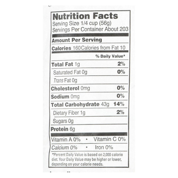 Lundberg Family Farms Organic California White Arborio Rice - Single Bulk Item - 25 lb