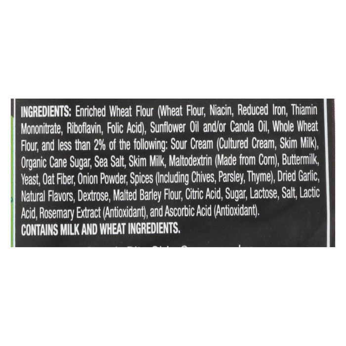 Stacy's Pita Chips Perfectly Thymed Pita Crisps - Case Of 8 - 6.75 Oz