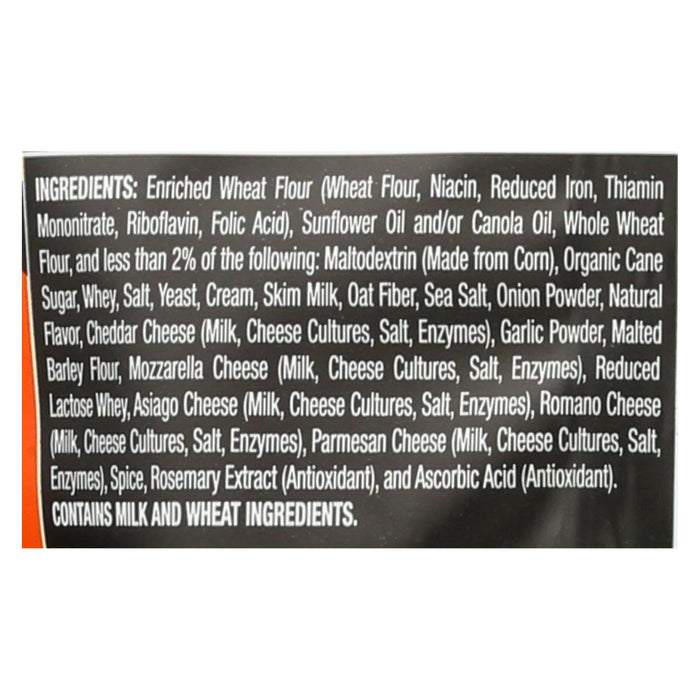 Stacy's Pita Chips 5 Cheese Pita Crisps - Cheese - Case Of 8 - 6.75 Oz