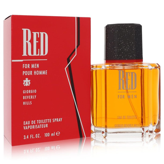 RED by Giorgio Beverly Hills Eau De Toilette Spray oz for Men.