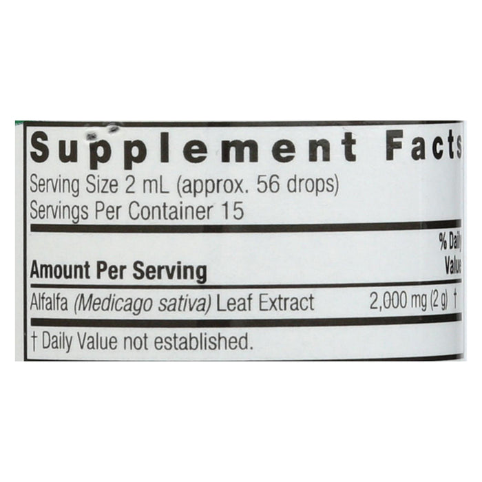 Nature's Answer - Alfalfa Herb - 1 Fl Oz.