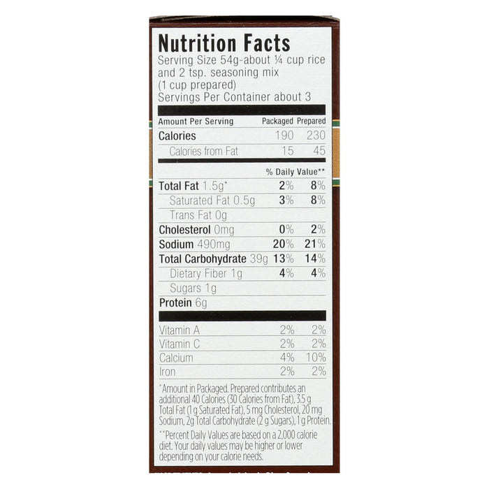 Lundberg Family Farms Risotto Alfredo - Parmesan Cheese - Case Of 6 - 5.5 Oz