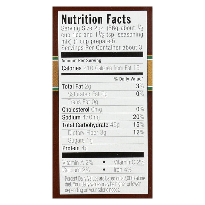 Lundberg Family Farms Organic Whole Grain Yellow Rice - Case Of 6 - 6 Oz