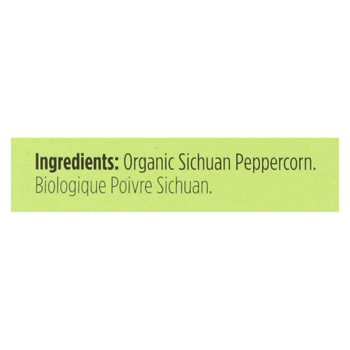 Spicely Organics - Organic Peppercorn - Sichuan - Case Of 6 - 0.2 Oz.