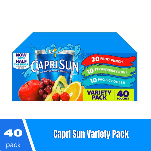Capri Sun Variety Pack (40 pouches).