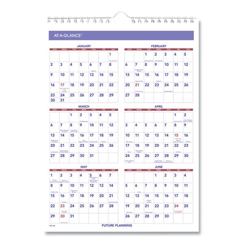 Monthly Wall Calendar With Ruled Daily Blocks, 8 X 11, White Sheets, 12-month (jan To Dec): 2025.