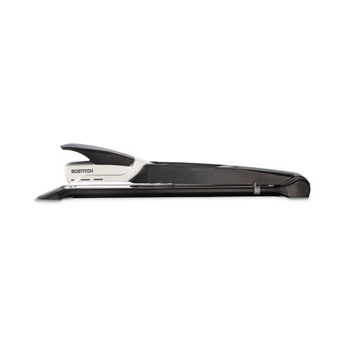 Long Reach Stapler, 25-sheet Capacity, 12" Throat, Black/silver.