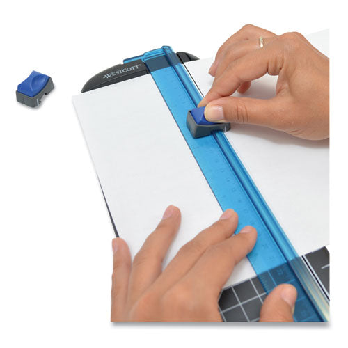 Multi-purpose Personal Trimmer, 10 Sheets, 12" Cut Length, Plastic Base, 6.38 X 12.