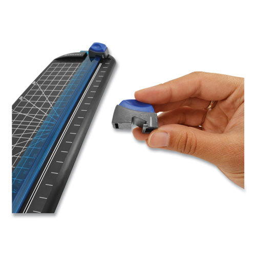 Multi-purpose Personal Trimmer, 10 Sheets, 12" Cut Length, Plastic Base, 6.38 X 12.