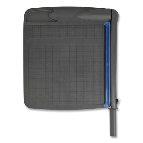 Multi-purpose Guillotine Trimmer, 10 Sheets, 12" Cut Length, Plastic Base, 14.25 X 12.