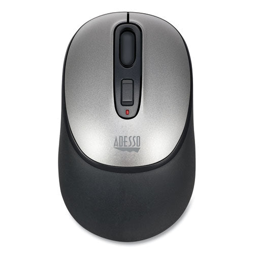 Imouse A10 Antimicrobial Wireless Mouse,2.4 Ghz Frequency/30 Ft Wireless Range, Left/right Hand Use, Black/silver