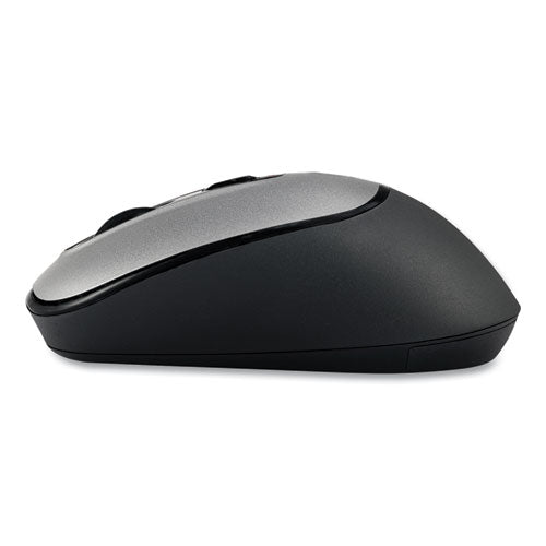 Imouse A10 Antimicrobial Wireless Mouse,2.4 Ghz Frequency/30 Ft Wireless Range, Left/right Hand Use, Black/silver
