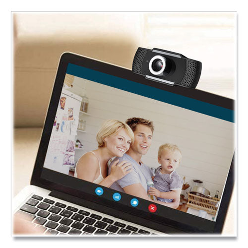 Cybertrack H4 1080p Hd Usb Manual Focus Webcam With Microphone, 1920 Pixels X 1080 Pixels,2.1 Mpixels, Black