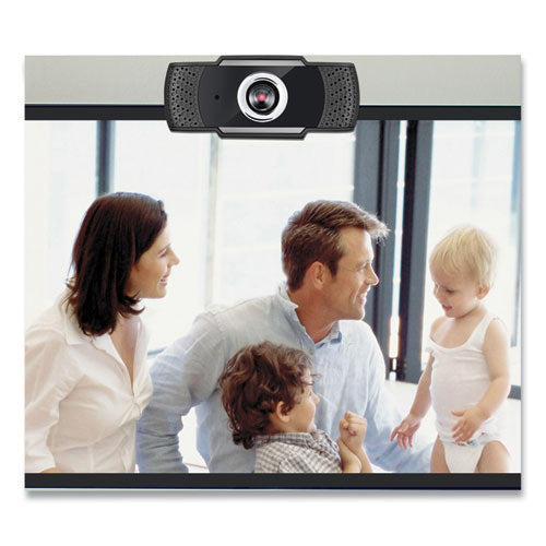 Cybertrack H4 1080p Hd Usb Manual Focus Webcam With Microphone, 1920 Pixels X 1080 Pixels,2.1 Mpixels, Black