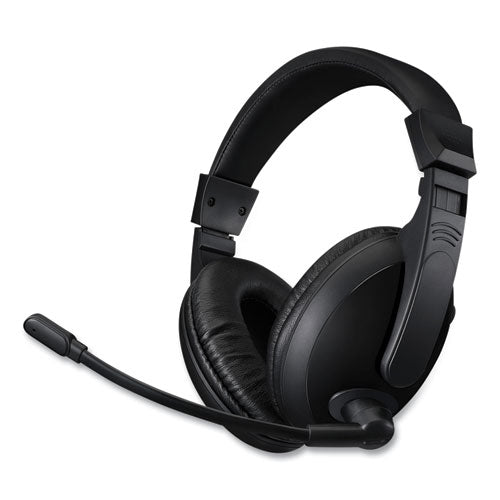 Xtream H5u Binaural Over The Head Headset With Microphone, Black.