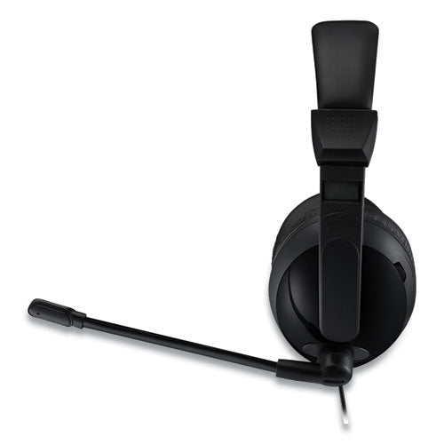 Xtream H5u Binaural Over The Head Headset With Microphone, Black.